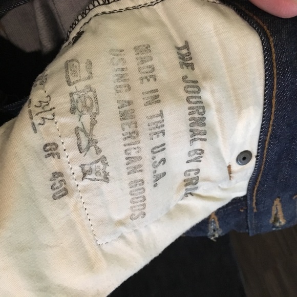 Men’s selvedge he raw denim by crate - Picture 7 of 7