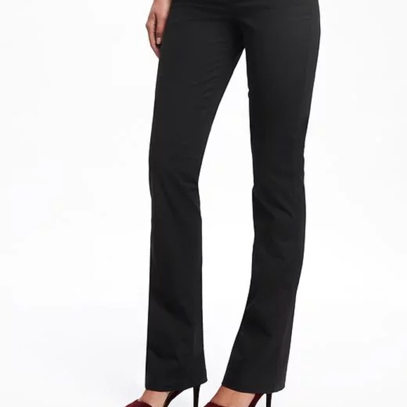 old navy bootcut khakis