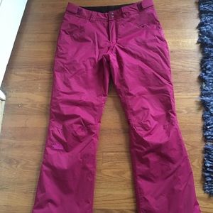 Women's The North Face snow pants, Lg