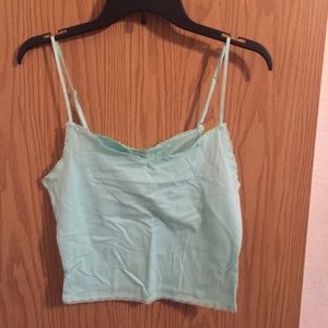 Mint Green Cropped Cami