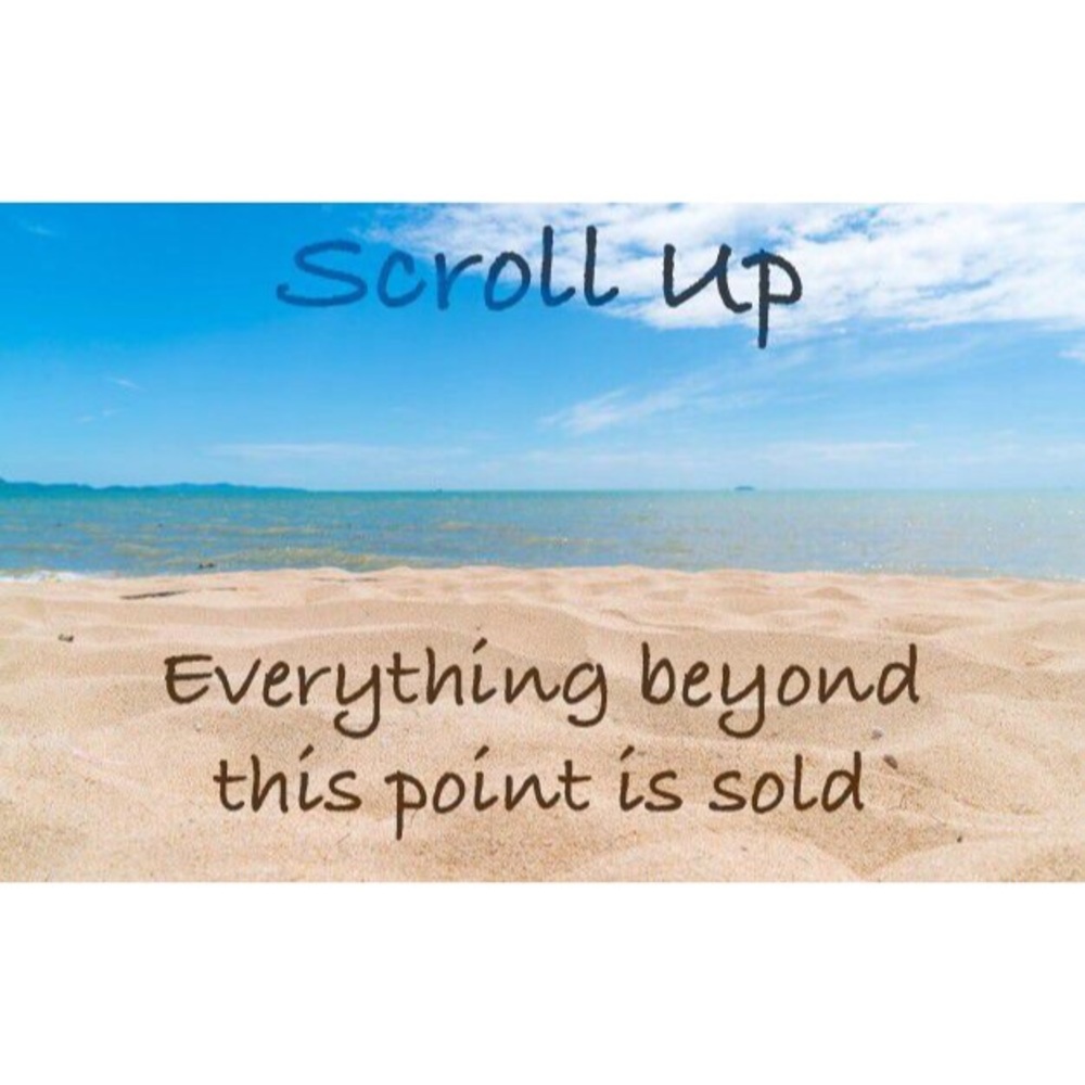 Everything beyond this point is SOLD!