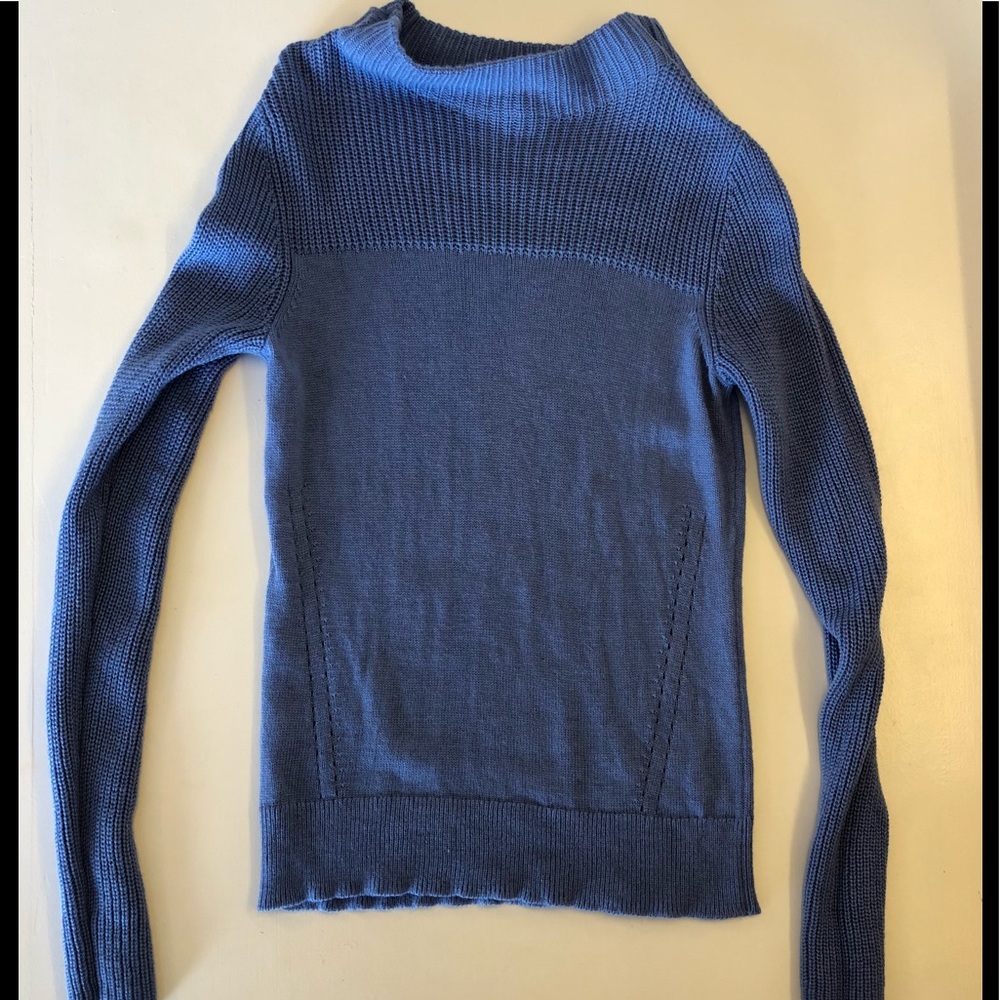 Ann Taylor blue sweater worn once!
