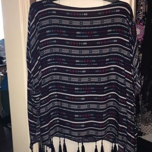 Dressy pancho bought at Helen Brett Can’t return