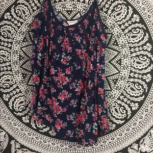 cute floral tank top