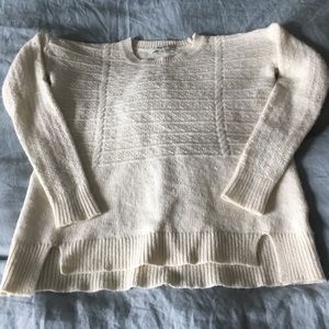 White Madewell sweater