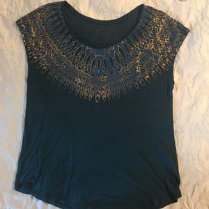 Lucky Brand scoop neck top