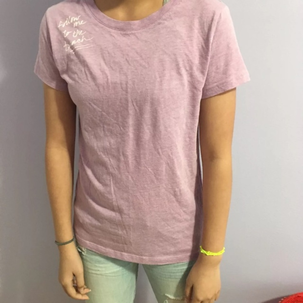 purple shirt aeropostale