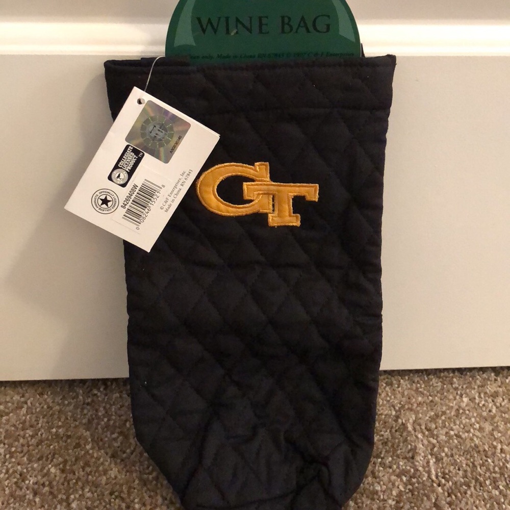 Georgia Tech Wine Bag