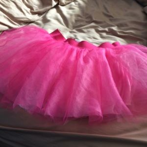 Girls hot pink tutu