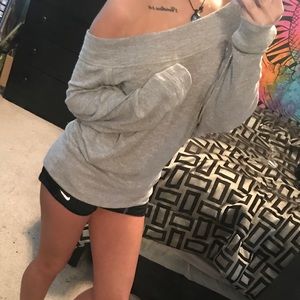 Free people off the shoulder sweater