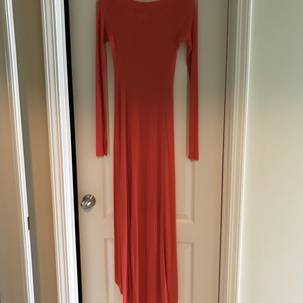 Bcbg max azria high low dress