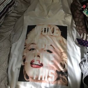 Hoodie (Marilynn Monroe) size L