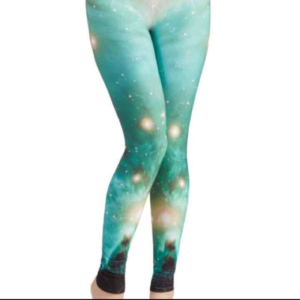 ModCloth Galaxy Leggings M/L