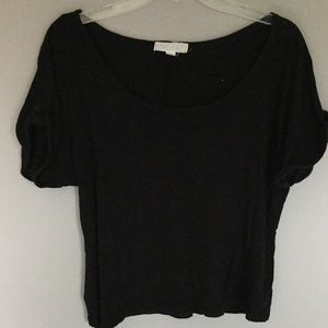 Forever 21 swoop neck top