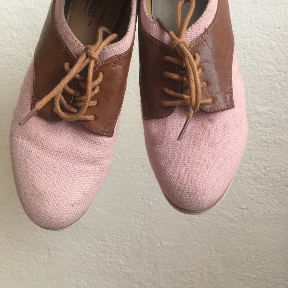 Pink Oxfords 👞 genuine leather