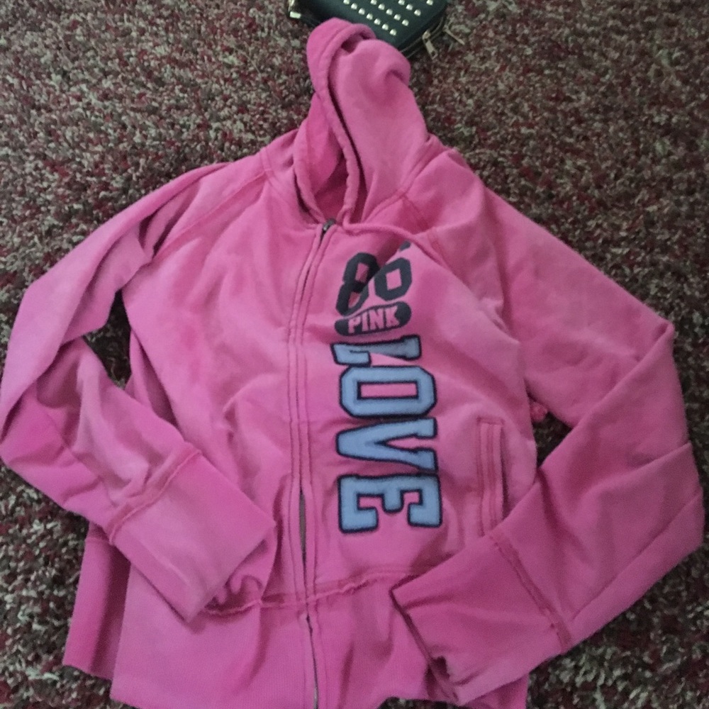 PINK pink hoodie