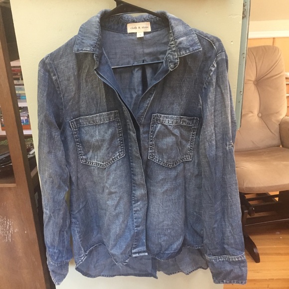 Anthropologie Cloth & Stone Blouse - Picture 4 of 5