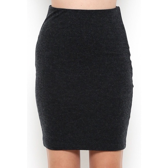 Pencil Brush Mini Skirt - Picture 4 of 6