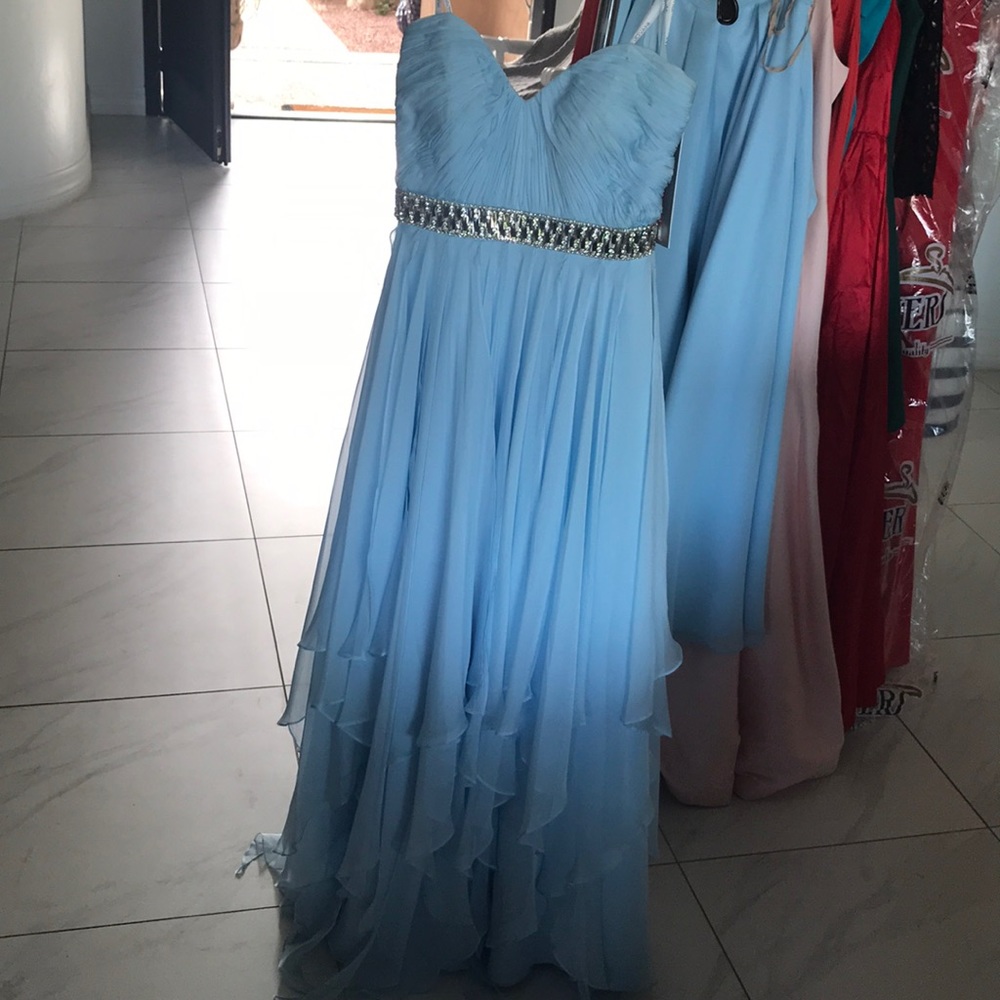 Light blue dress