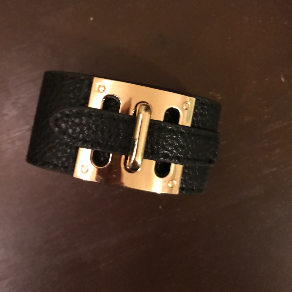 Black and gold bracelet