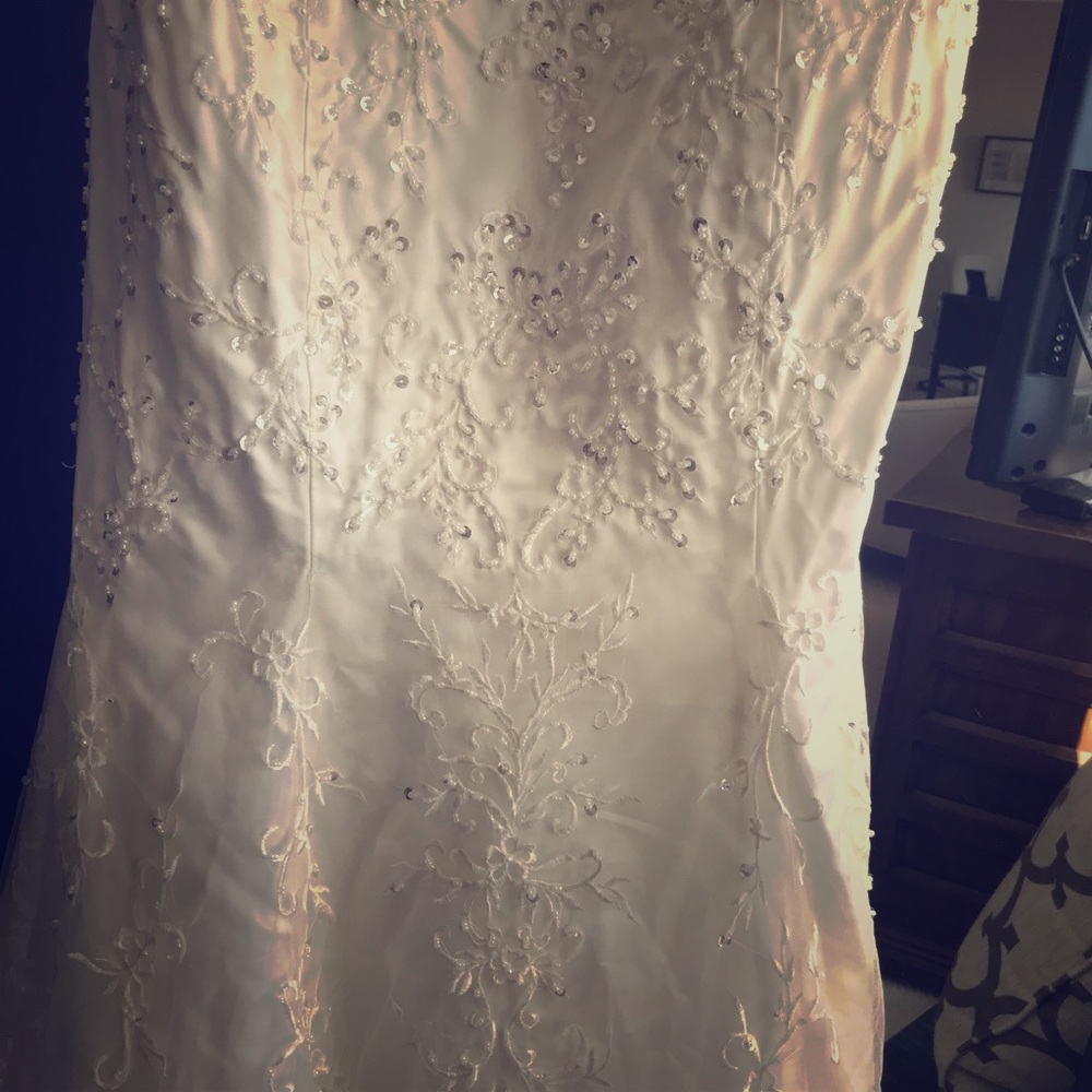 Beautiful wedding gown