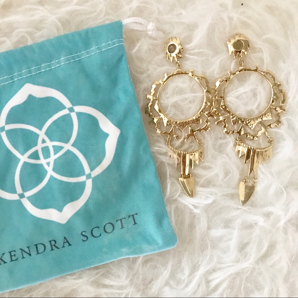 🔥ANY OFFER ACCEPTED🔥KENDRA SCOTT Gold Earrings