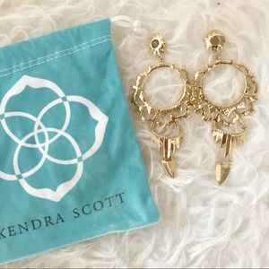 🔥ANY OFFER ACCEPTED🔥KENDRA SCOTT Gold Earrings
