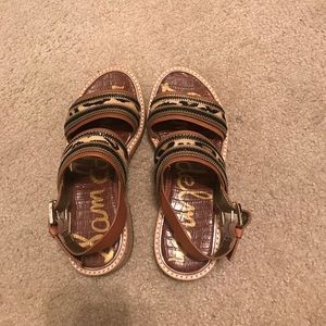 Sam Edelman platform sandals