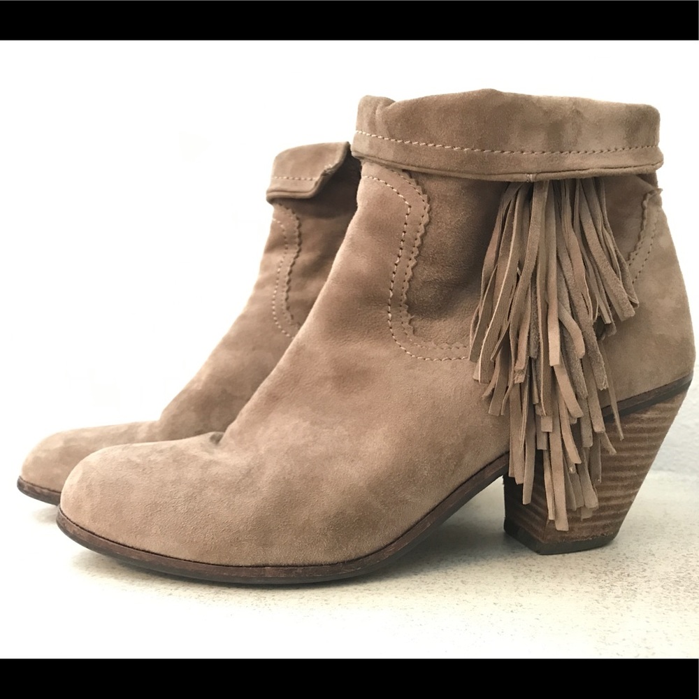 Sam Edelman fringe bootie