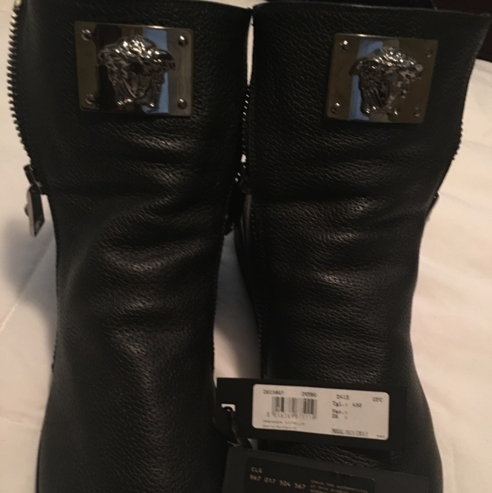 Versace Mens Sneaker Vitello 100% Authentic