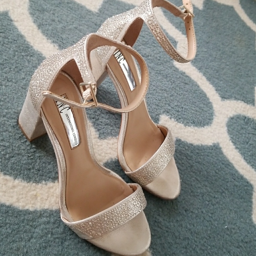 INC Kivah Block Heel Dress Sandal