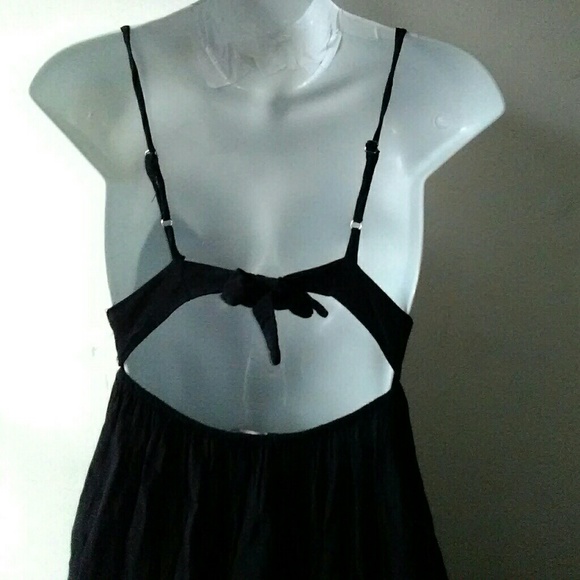 Brandy Melville Rosen Black Dress - Picture 3 of 4