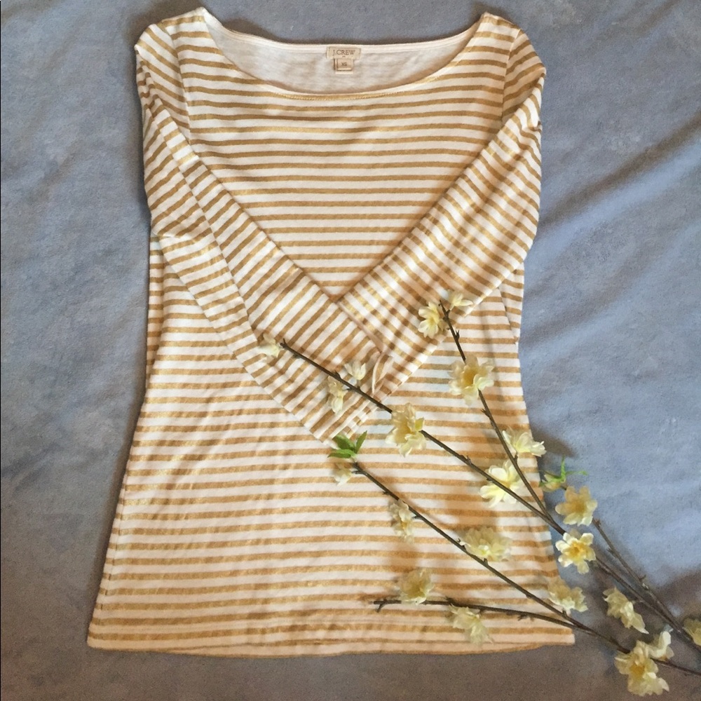 JCrew 3/4 Sleeve Top