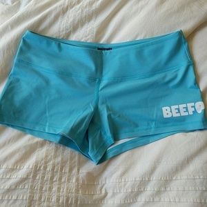 Beefpuff barbell shorts L