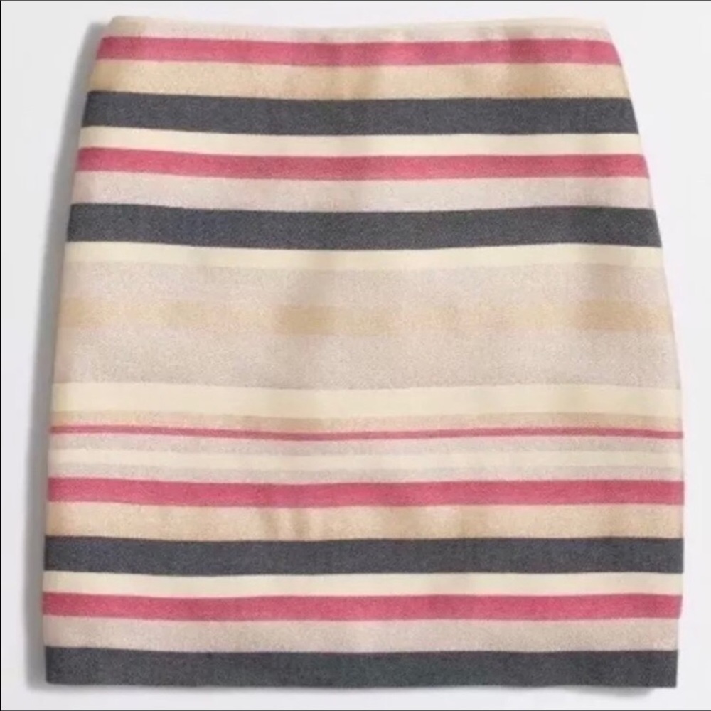 J. CREW SHINY MINI SKIRT