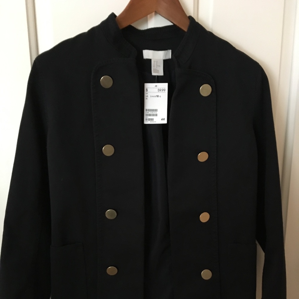 NWT Military Style Coat