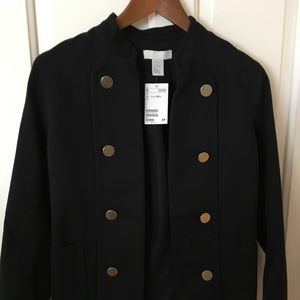 NWT Military Style Coat