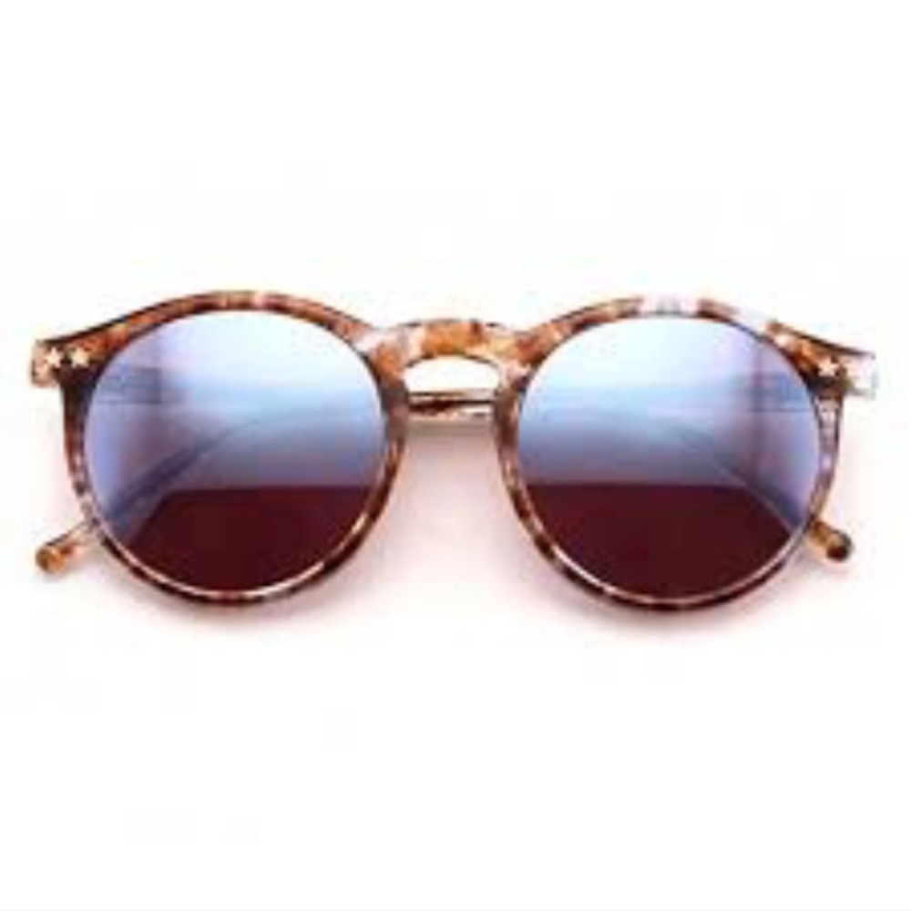 Wildfox Tortoise Mirrored Round sunglasses 😎