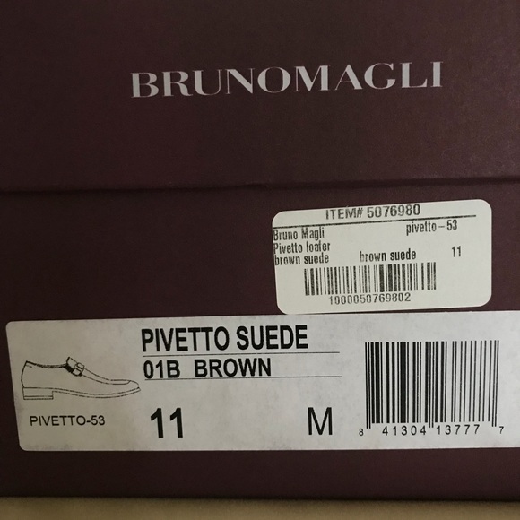 Bruno magli pivetto suede loafer - Picture 4 of 4