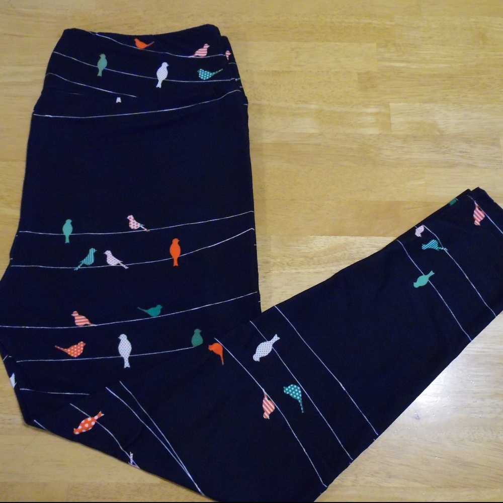 Christmas TC Leggings  Birds on a Wire