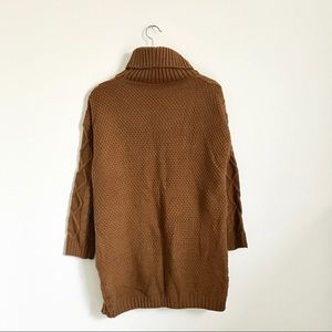Zaful Sweaters - Zaful Large Chunky Knit Brown Pocket Tunic Sweater Zaful Sweaters - Zaful Large Chunky Knit Brown Pocket Tunic Sweater