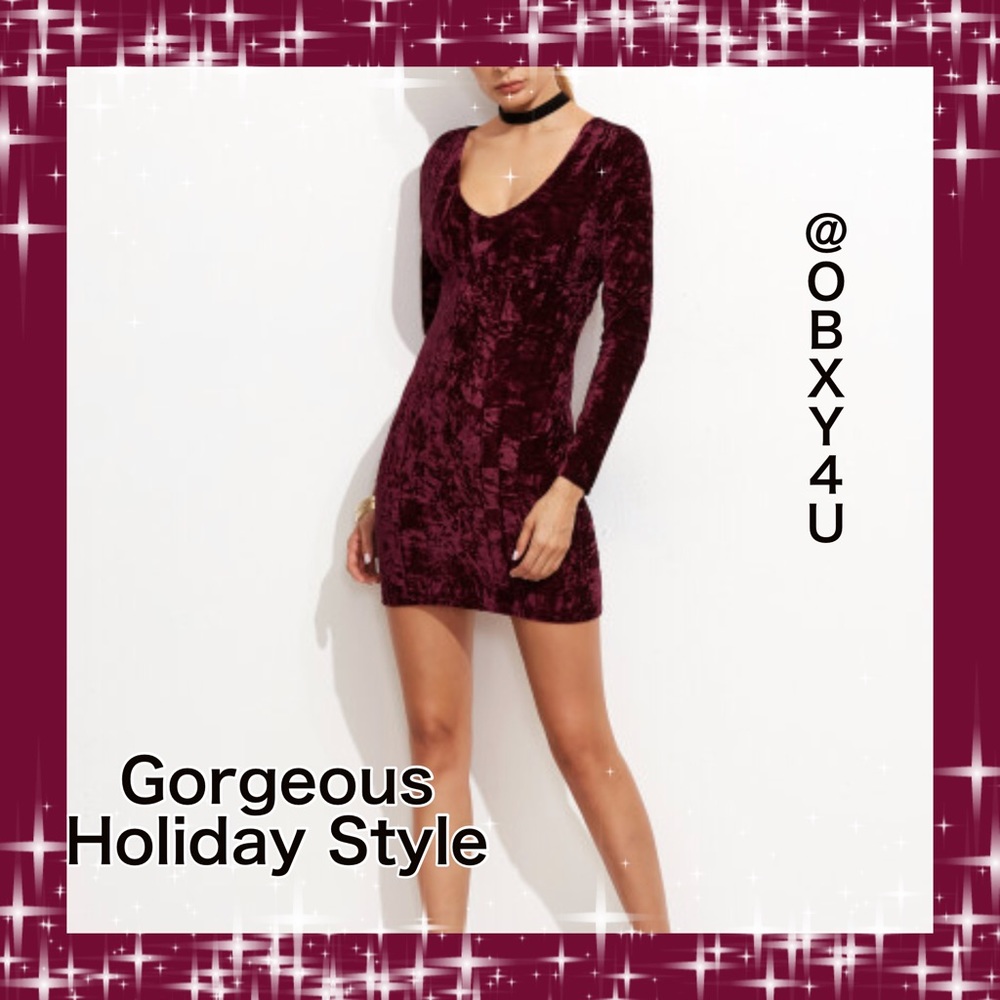 👠HOST PICK👠💐✨ Velvet Strappy Dress