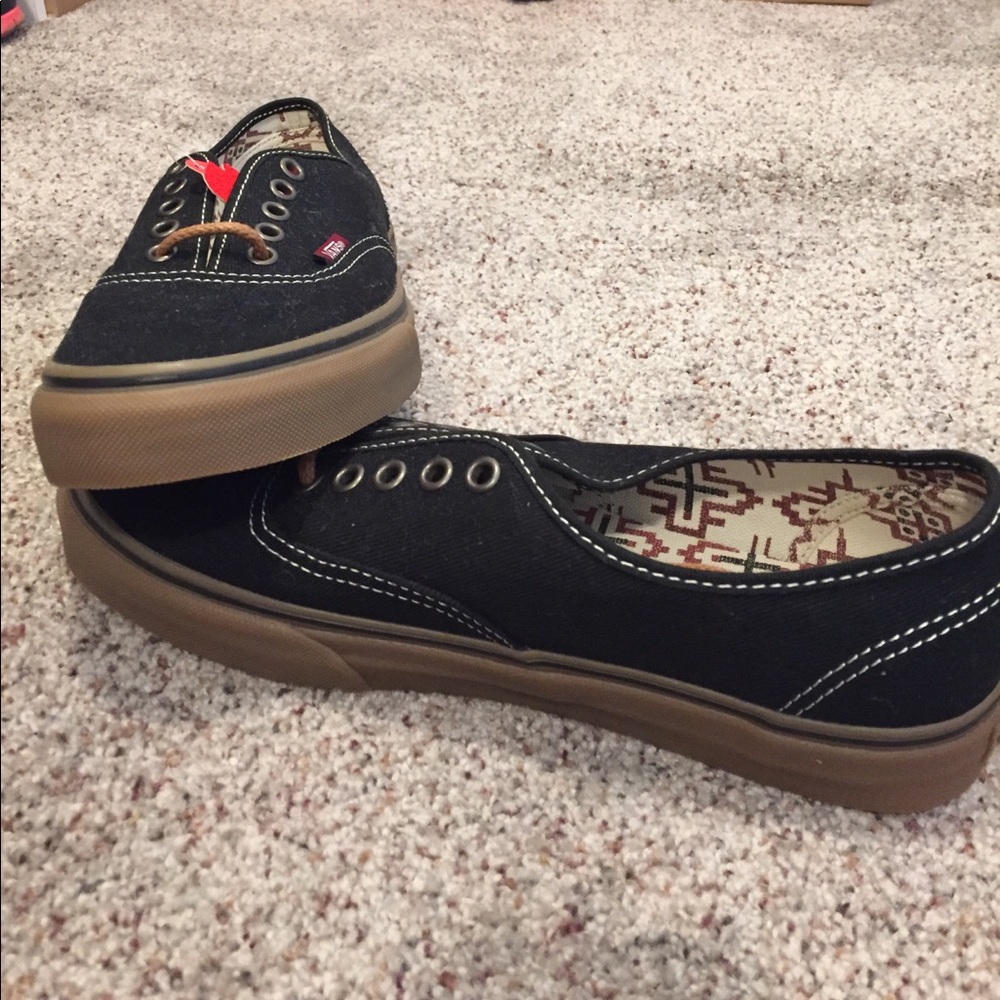 Brand New Black & Brown Vans