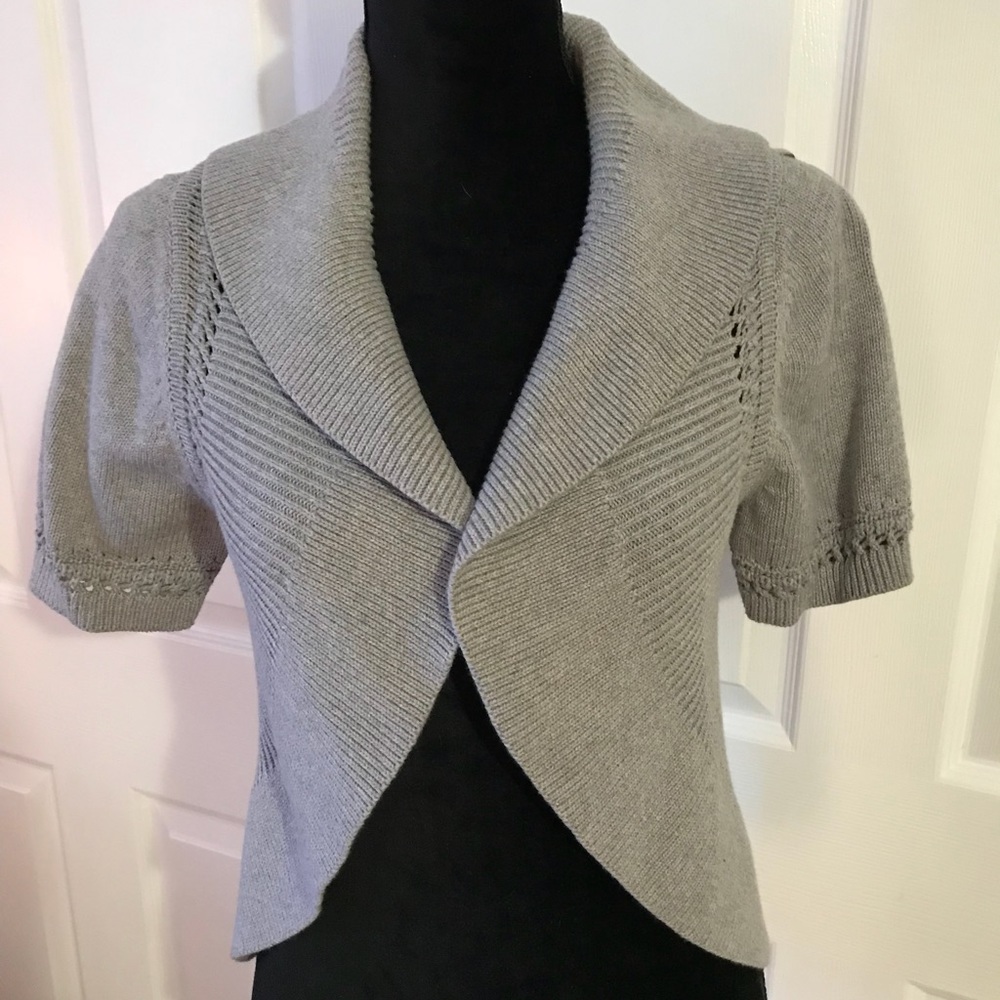 Grace Elements gray  sweater New w tags
