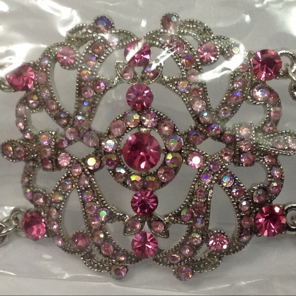 Super sparkly pink bracelet, NWT