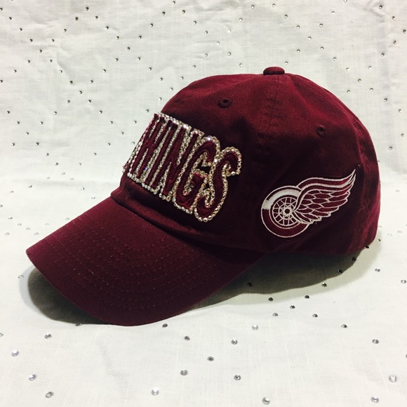 New Women\'s Detroit Red Wings Swarovski hat main image 6