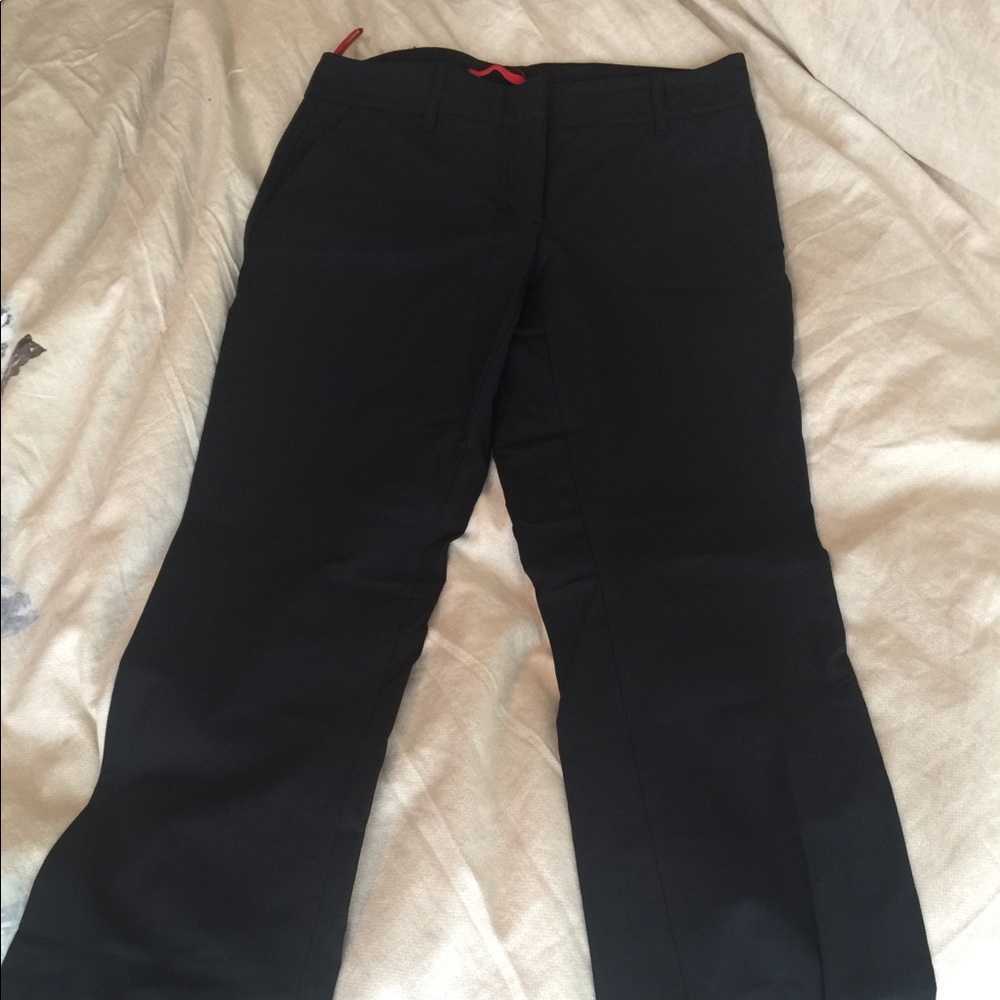 Prada black pants.