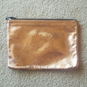 Marc Jacobs rose gold clutch