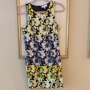 Yellow floral sundress