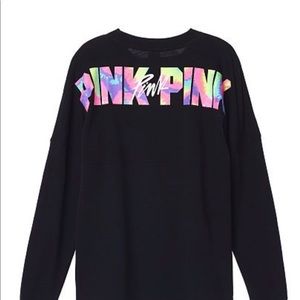 Black crew with tie dye